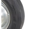 Vestil Hard Rubber Wheel 8x2.5 5/8"Bearing WHL-HR-8X2-5/8